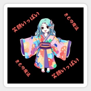 Geisha kimono Magnet